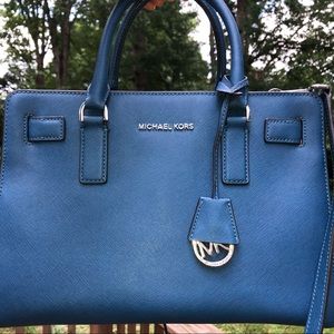 Navy Blue Michael Kors Purse